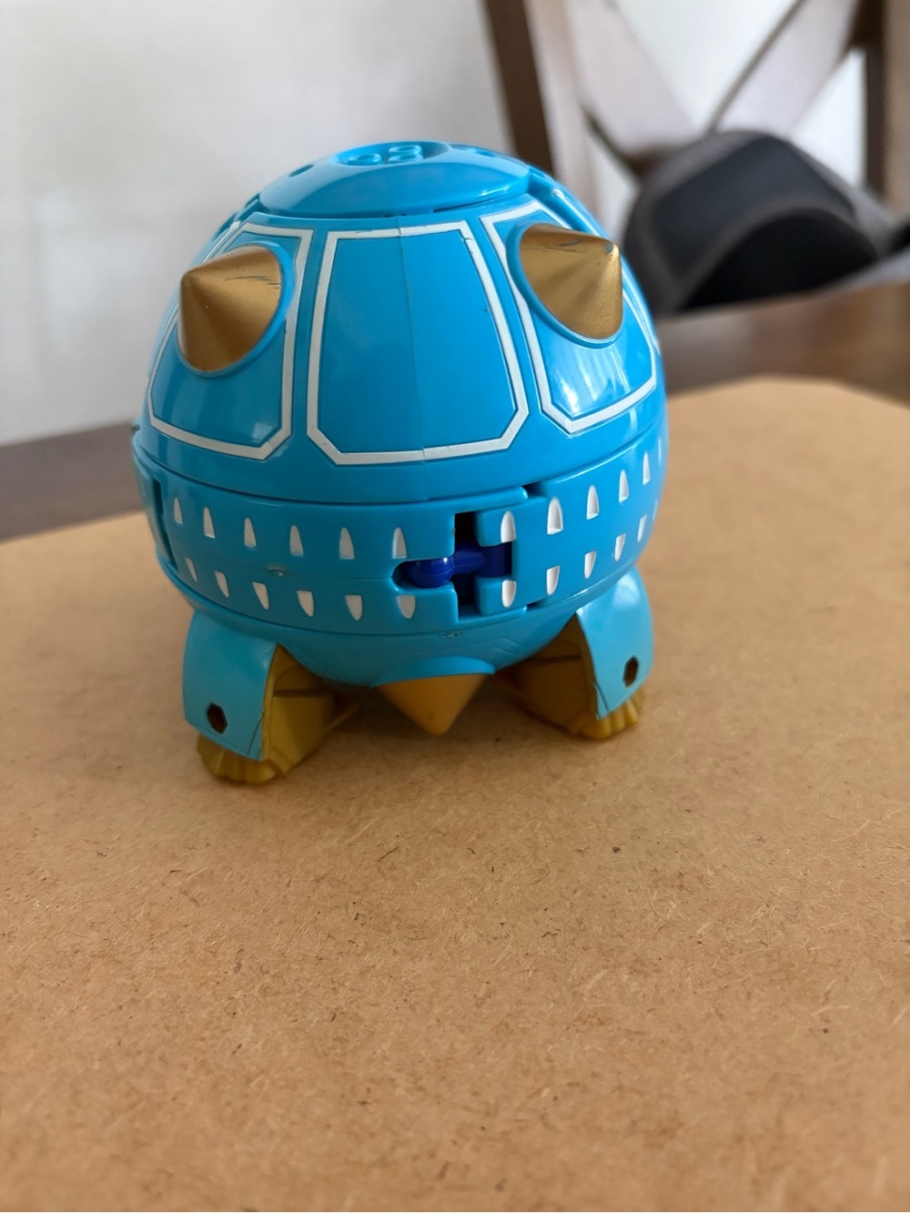 Power Rangers Blue Transformer Ball Bandai
